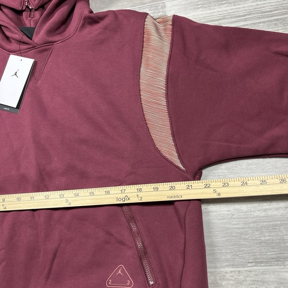 $135 Nike Jordan Women's Small 23 Engineered Hoodie Pullover DV1252-645 Red NWT - Picture 9 of 11